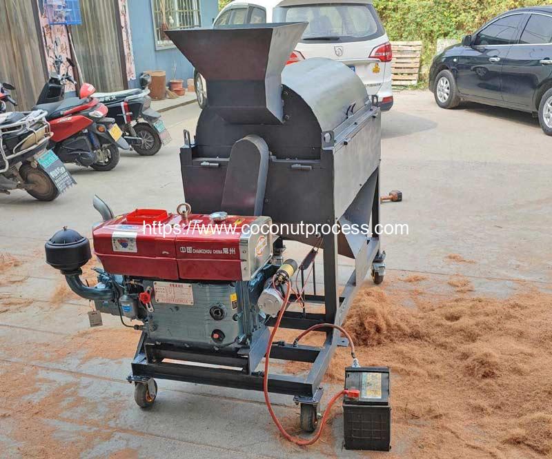 Automatic-Coconut-Shell-Fiber-Making-Machine