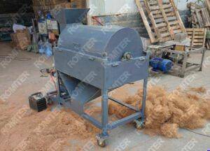 Automatic Coconut Husk Fiber Extractor Machine - Coconut Dehusking ...