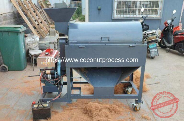 Automatic Coconut Husk Fiber Extractor Machine - Coconut Dehusking ...