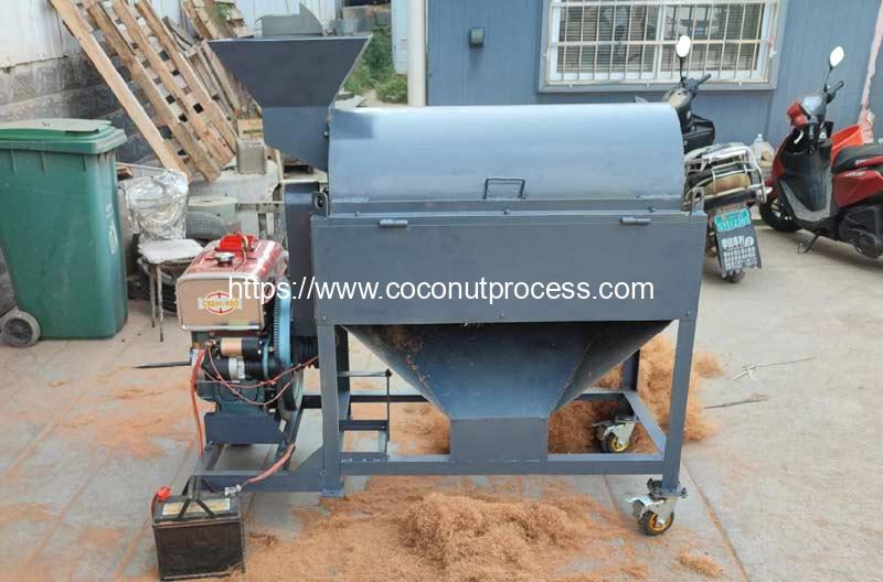 Diesel-Engine-Type-Coconut-Shell-Fiber-Making-Machine-for-Sale