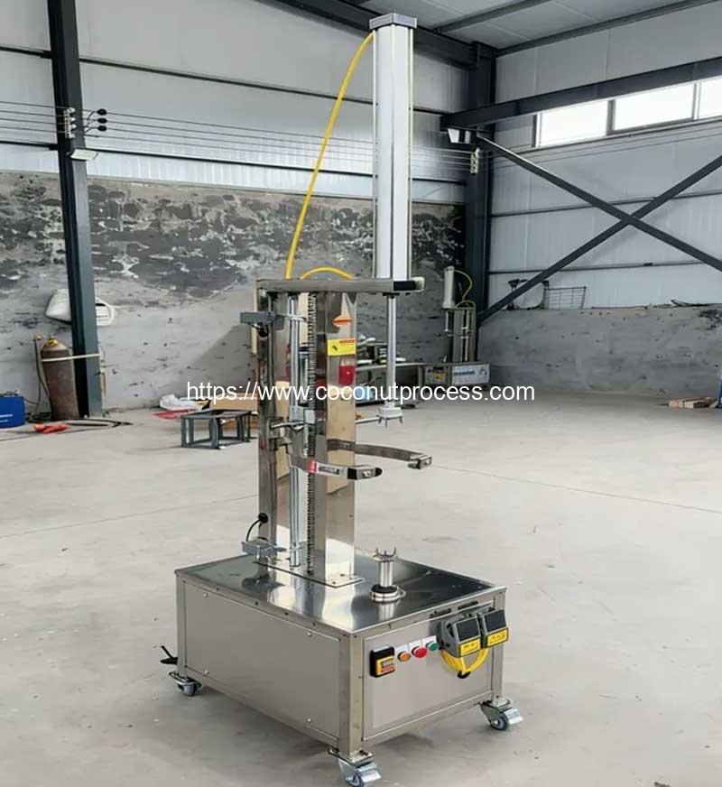 Automatic-Vertical-Coconut-Peeling-Machine