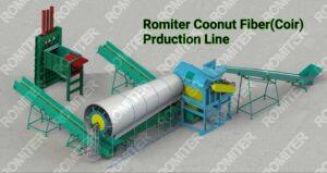 Automatic Coconut Fiber Coir Production Line Automatic Coconut Fiber Coir Production Line