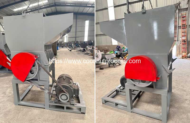 Automatic-Coconut-Husk-Granule-Crushing-Grinding-Making-Machine